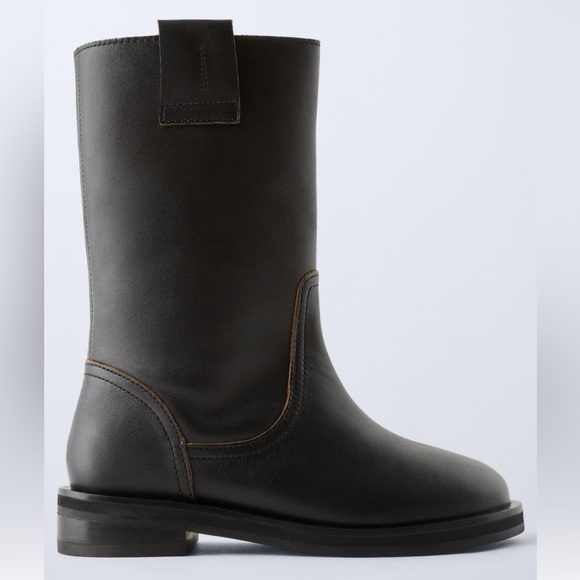 Zara Other - Zara Kids Leather Boots